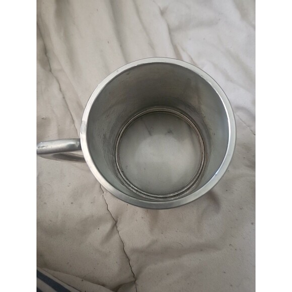 Vintage Sheffield English Pewter Tankard Mug Engraved MARK Made in England - Picture 4 of 7